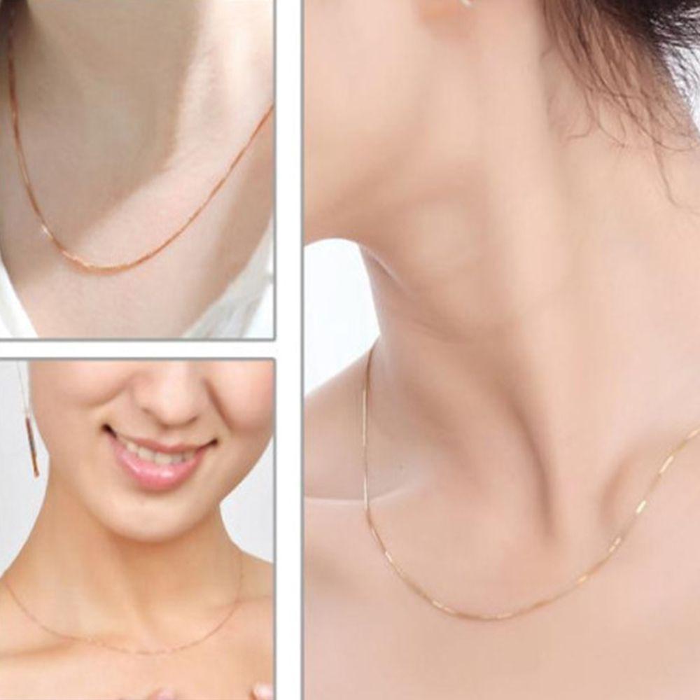 Vòng cổ Dáng Mảnh 45cm Thời Trang Cho Nam Và Nữ