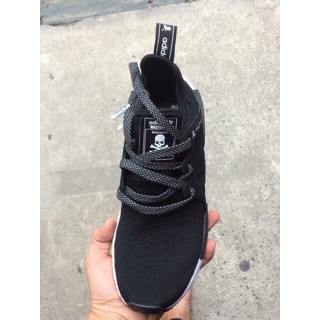 [ FREGIÀY THỂ THAO SNEAKER NMD XR1 MASTERMIND ĐEN TRẮNG NAM NỮ NAM NỮ 2018