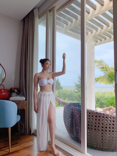 Chân váy voan đi biển dài 1m | BigBuy360 - bigbuy360.vn