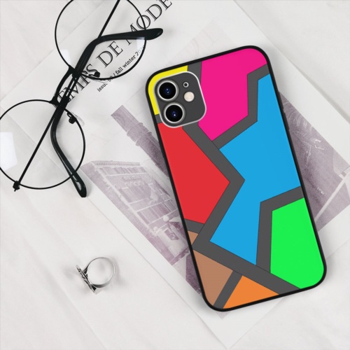 Ốp lưng iphone hình color line collage art minimalism cute bảo về camera  cho các dòng SAMSUNG PAP20210885