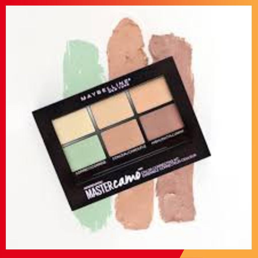Bảng Che Khuyết Điểm + Highlight MAYBELLINE Master Camo Color Correcting Kit Hàng Mỹ Mỹ phẩm xách tay