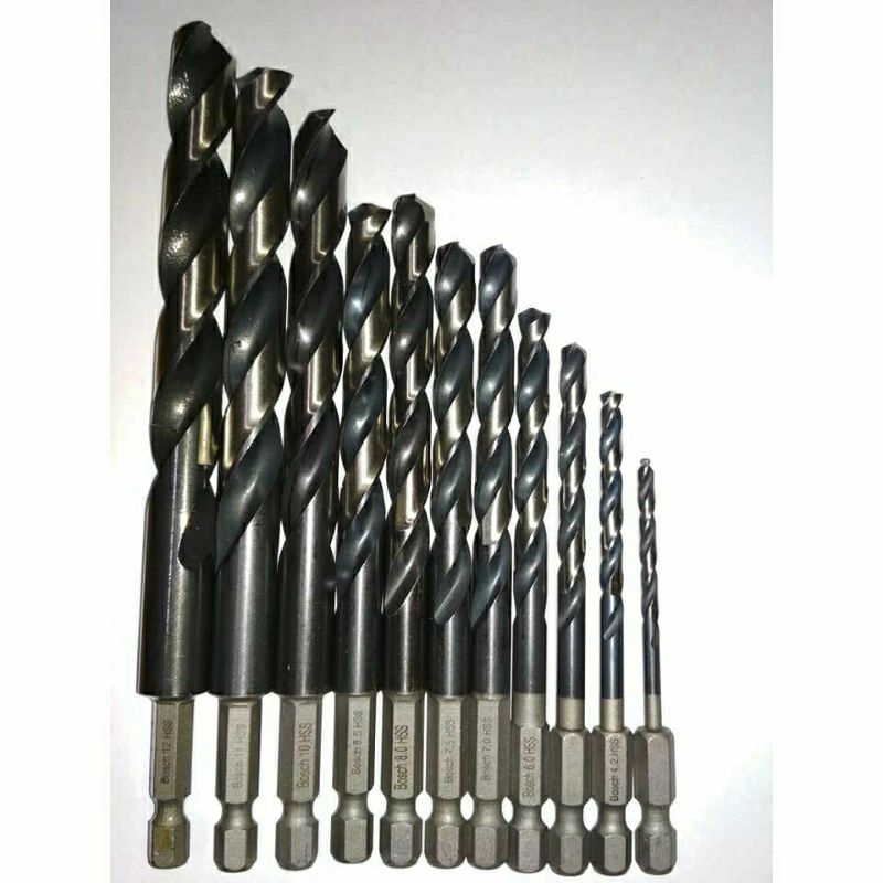 Mũi khoan thép, inox Bosch impact nhiều size từ 2.5 đến 10mm