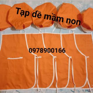 Set 10 bộ tạp dề mầm non