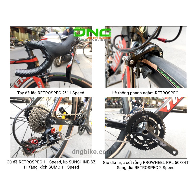 Xe đạp đua TWITTER SNIPER PRO RS-22S