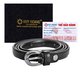 Dây thắt lưng nữ cỡ nhỏ màu đen PH5110