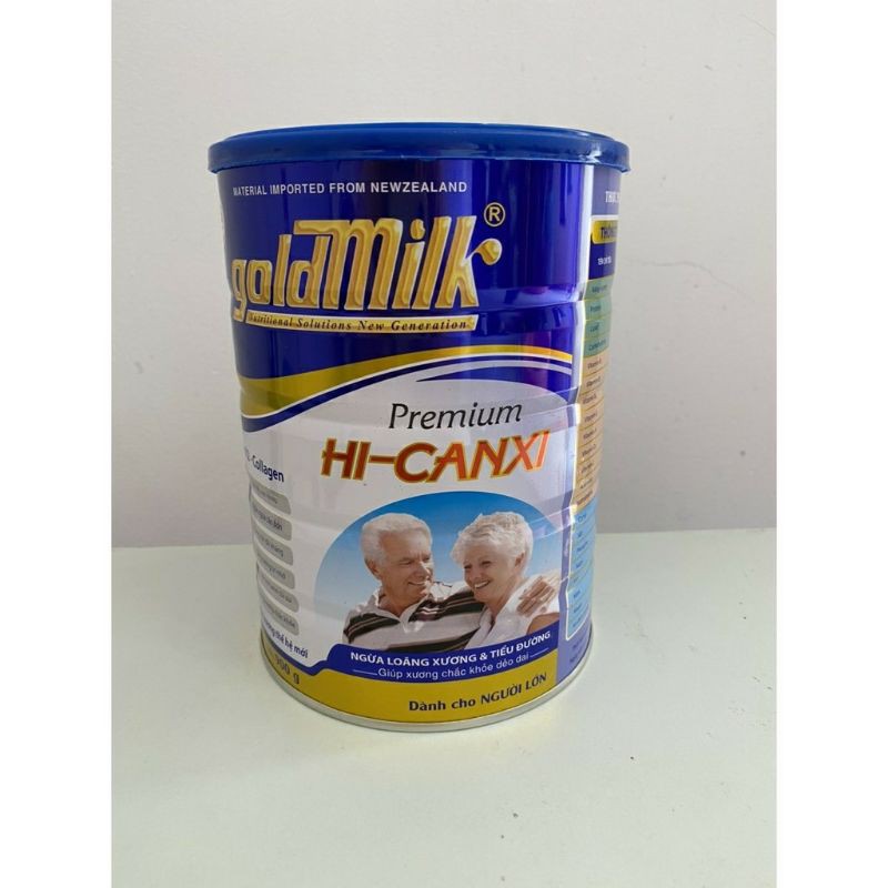 Sữa Gold Milk Hi-Canxi – hộp 900G