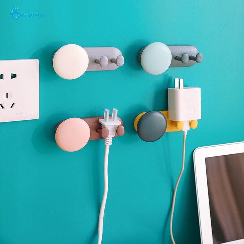 Set 1 / 4 / 5 Giá Đỡ Phích Cắm Gắn Tường Tiện Dụng