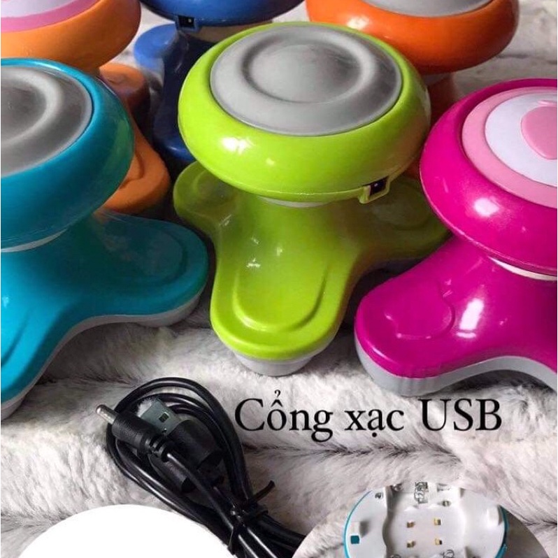 Máy mát xa cơ thể cầm tay. có cổng xạc USB.Shopdunghalc.