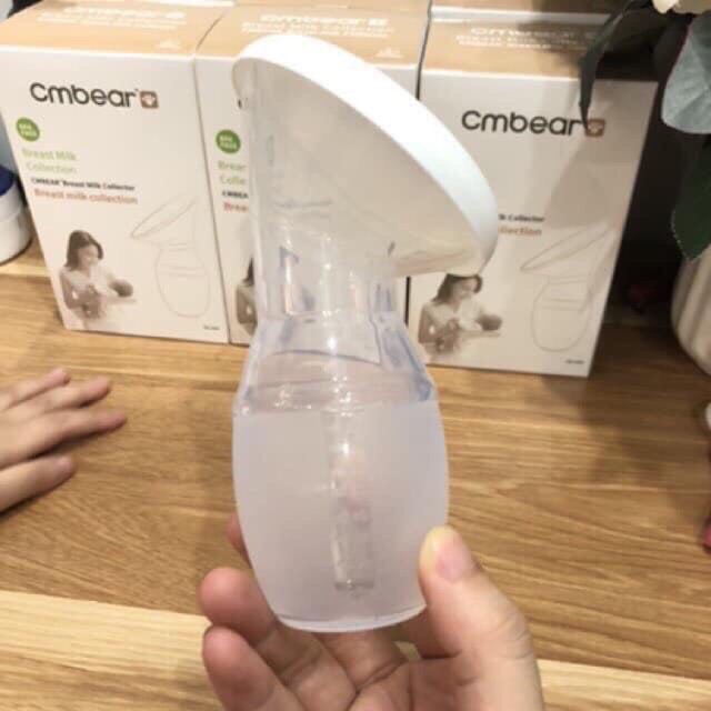 Cốc Hứng Trữ Sữa Cmbear Cao Cấp An Toàn Tiện Lợi Cho Mẹ