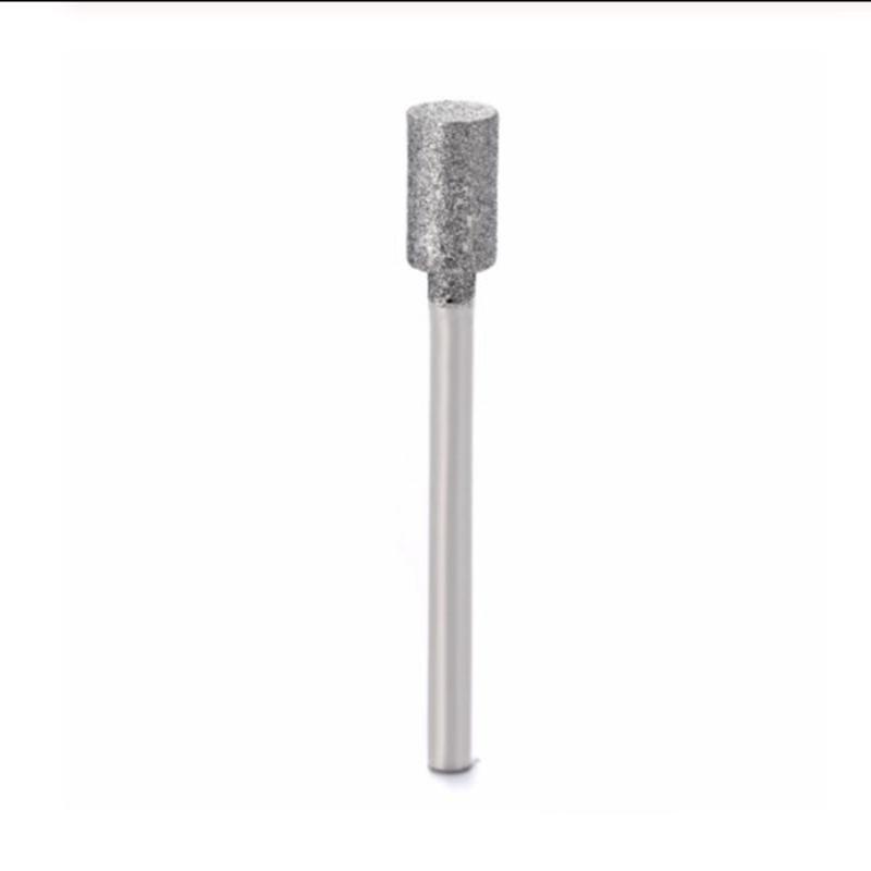 Đầu mài trụ cán 3mm chuyên dùng mài đá thô, thuỷ tinh, mài chi tiết sắt, mài khuôn, mài gỗ, mài inox độ bền cao
