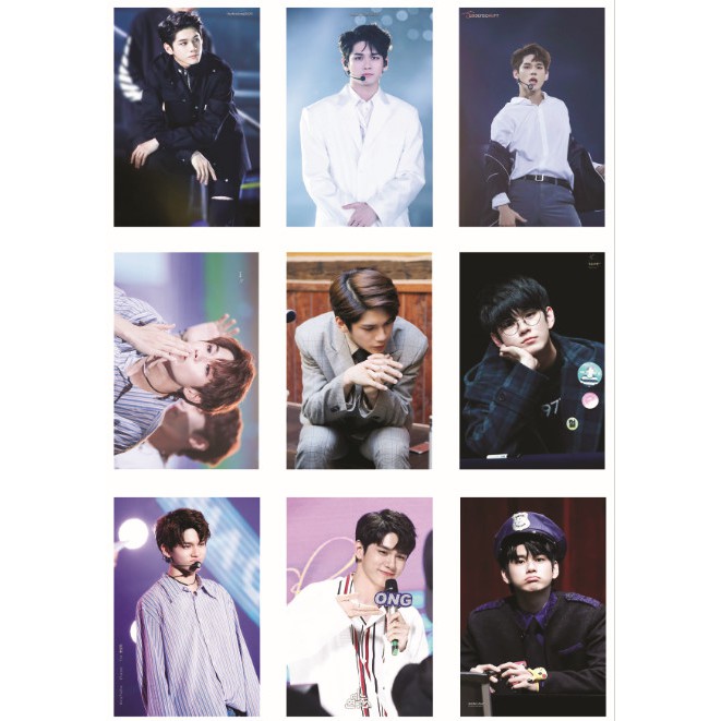 Lomo card 99 ảnh thành viên WANNA ONE - ONG SEONG WOO New T11