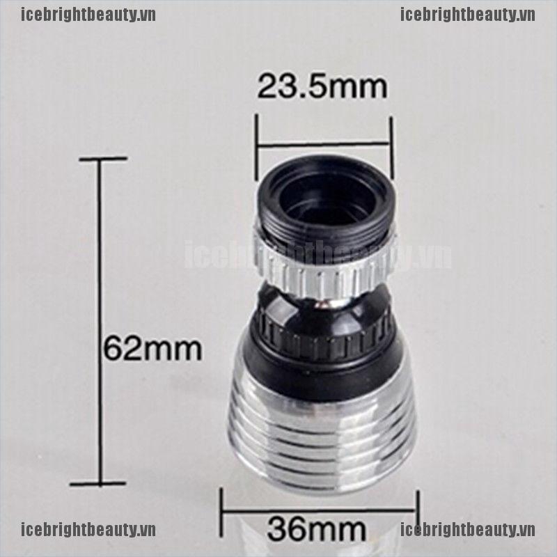 Đầu Vòi Lọc Tiết Kiệm Nước Xoay 360 Độ Tiện Lợi
