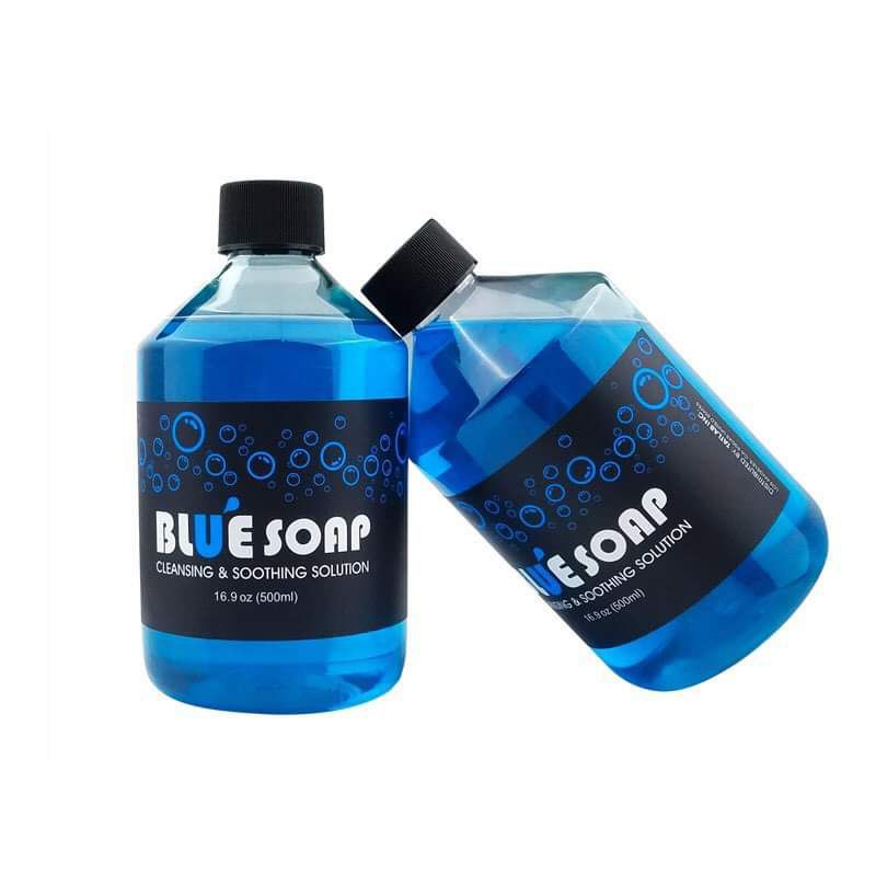 BLUESOAP Nước Lau Mực Vệ Sinh Hình Xăm (chai to 500ml)