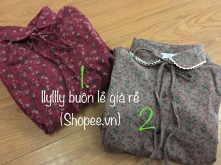 Váy babydoll hoa tiểu thư