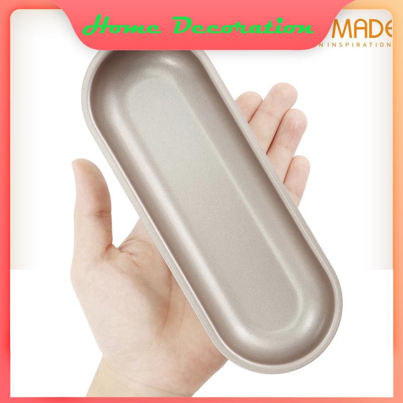 HotSale！ Khuôn làm bánh mì hotdog CHEFMADE WK9105 hình oval không dính kích thước 7 inch