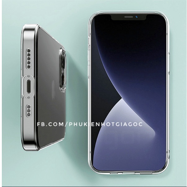 Ốp lưng dẻo Silicon Gor siêu mỏng IP 14 Pro max / 13 mini / 12 Pro max / 12 / 11 Pro max / XS max / X / XR / 7 8 PLUS
