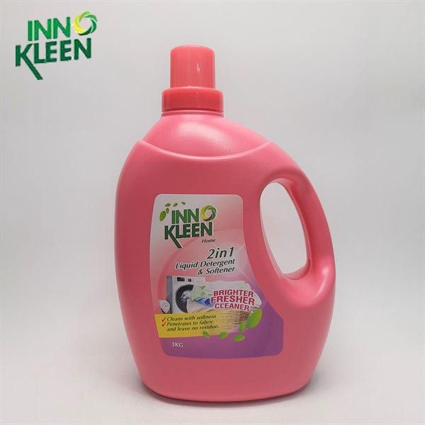 Combo 3 Nước Giặt Xả Innokleen 3 Lít Diệt Khuẩn Khử Mùi 2 trong 1 Giặt Sạch Vết Bẩn Lưu Giữ Hương Thơm