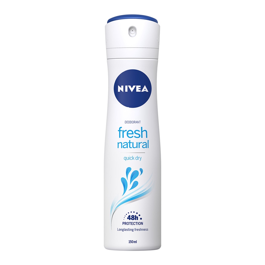 Xịt Ngăn Mùi NIVEA Fresh Nature Tươi Mát Tự Nhiên - BX3833