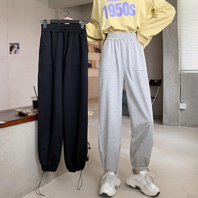 Quần dài thời trang thể thao Hàn Quốc cho nữ