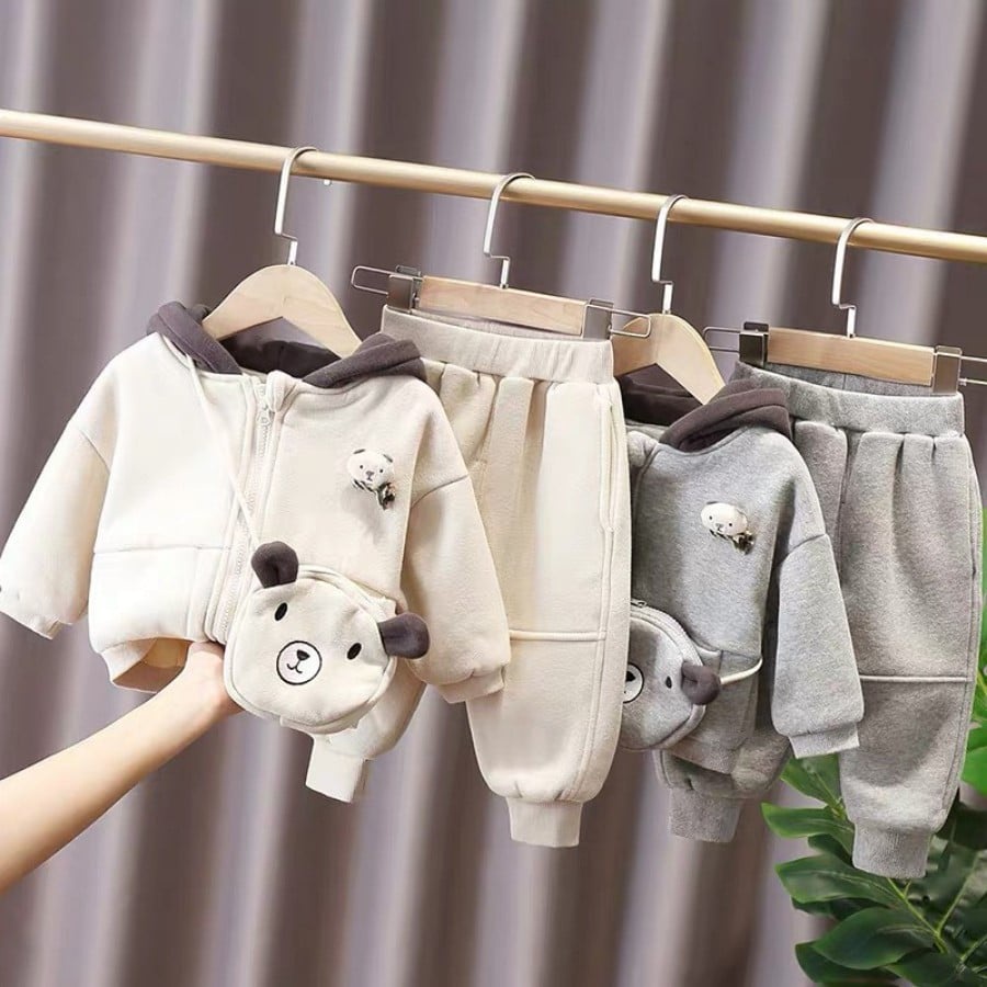 Bộ Gấu - Quần Áo Cho Bé Trai Và Bé Gái Từ 8-24kg Voi Store