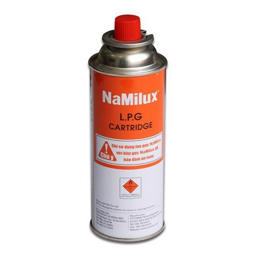 Lon gas mini NaMilux - Hàng chính hãng kim khí đức nguyên