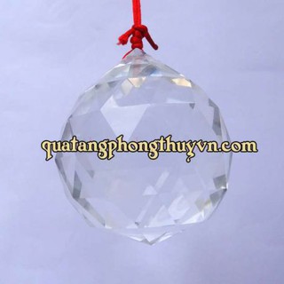 QUẢ CẦU TREO PHONG THỦY THỦY TINH ( PHA LÊ )