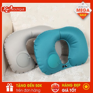 Gối Chữ U Bơm Hơi Tay