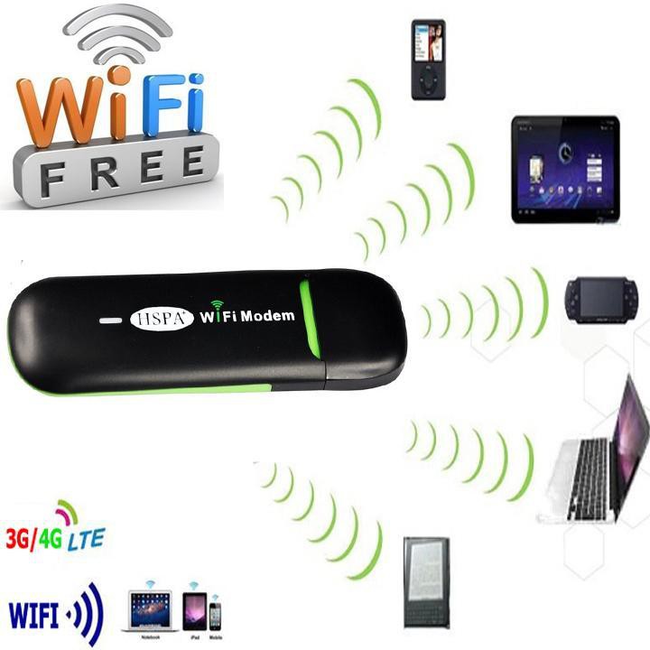 Usb Phát Wifi HSPA Hỗ Trợ Khe Cắm Thẻ Nhớ , Dùng Mạng Trực Tiếp Hay Chuyển Đổi IP Đều Được Giá Cực Rẻ