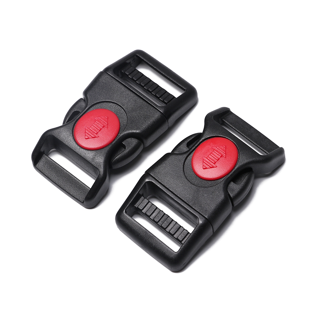 Bộ 2 / 4 / 6 khóa nhựa cố định dây balo 20 / 25mm