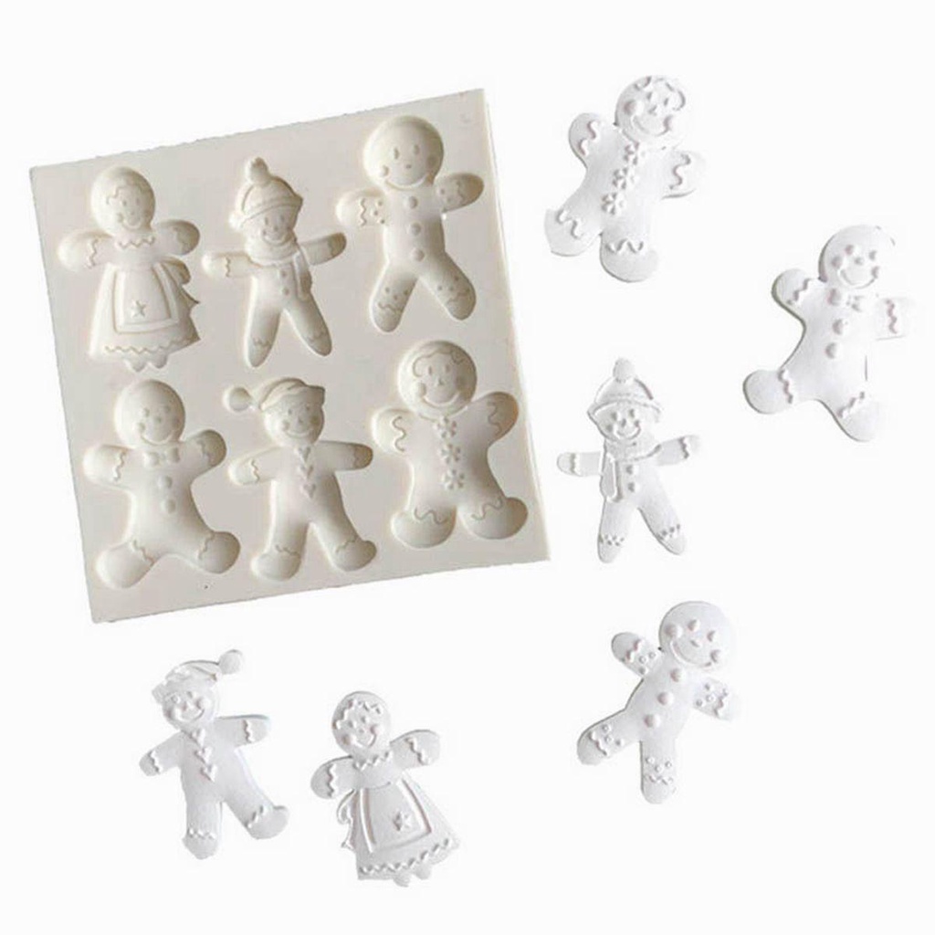 Khuôn Silicone Làm Xà Phòng / Sô Cô La Thủ Công 3D DIY
