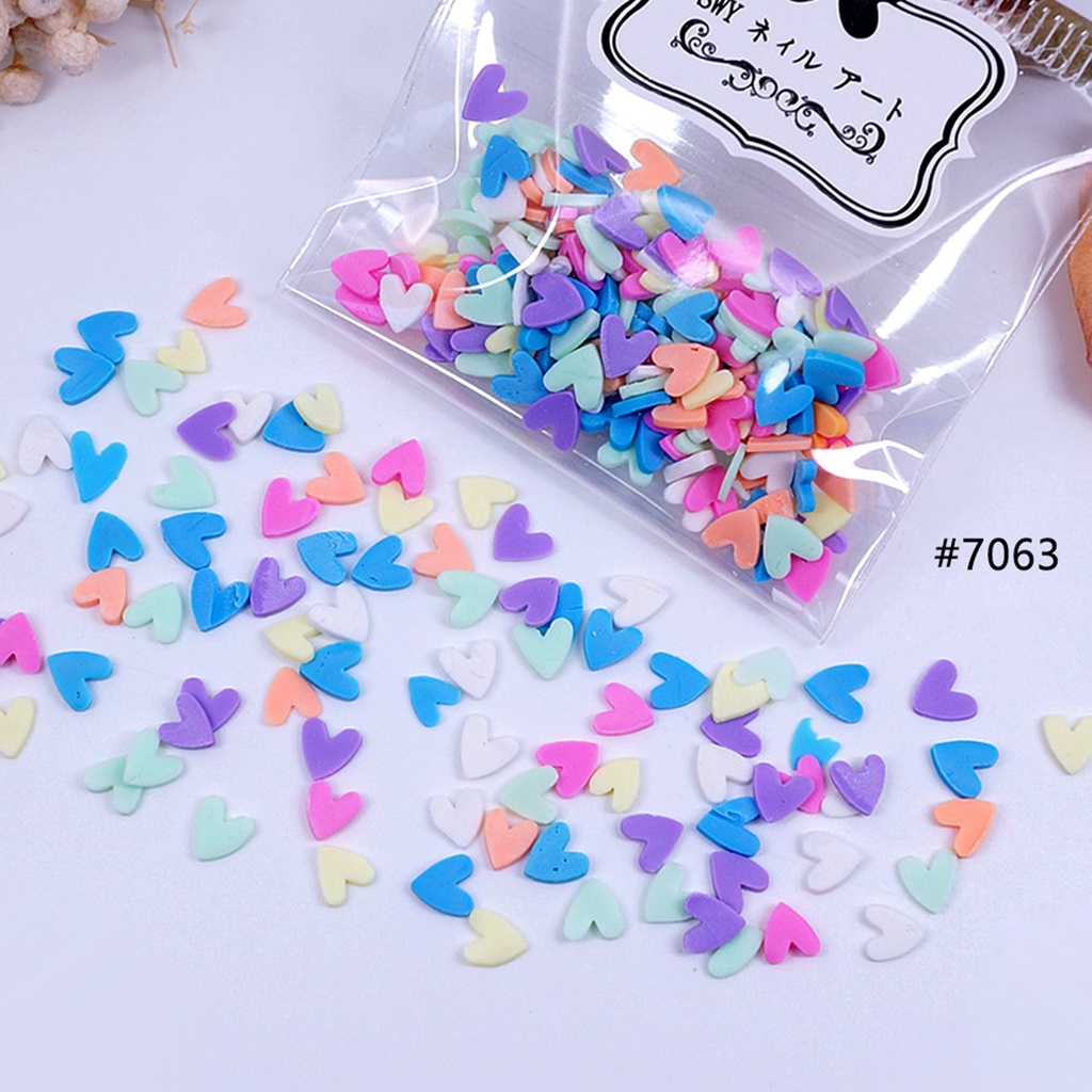 Phụ Kiện Trang Trí Móng Trái Tim