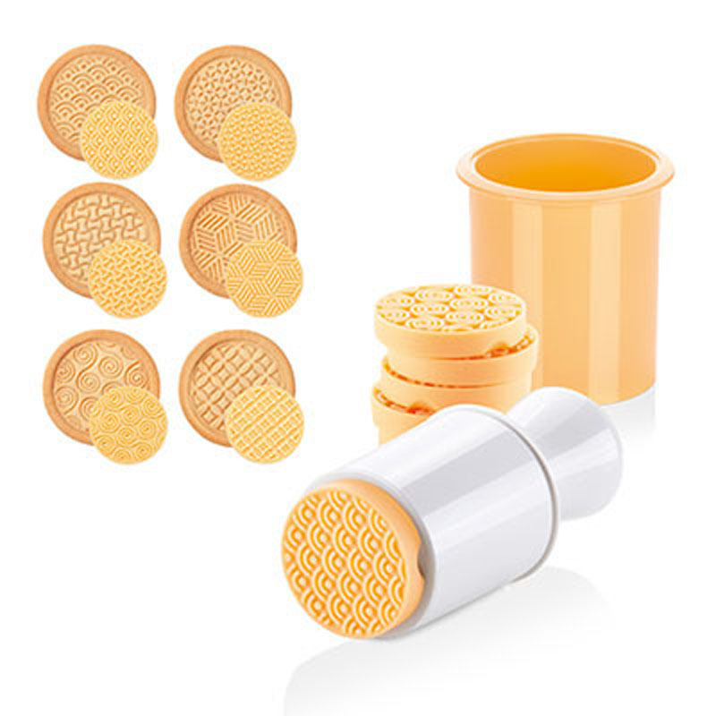 Set 6 Khuôn Đóng Dấu ANAEAT Tạo Hình Dễ Thương Trang Trí Làm Bánh Cookie