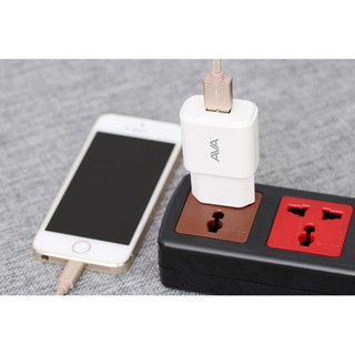 Adapter sạc 2A AVA DS498-TB Trắng