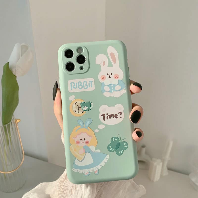 Ốp Lưng Điện Thoại Nhựa Mềm Ribbit Time - CAS2186