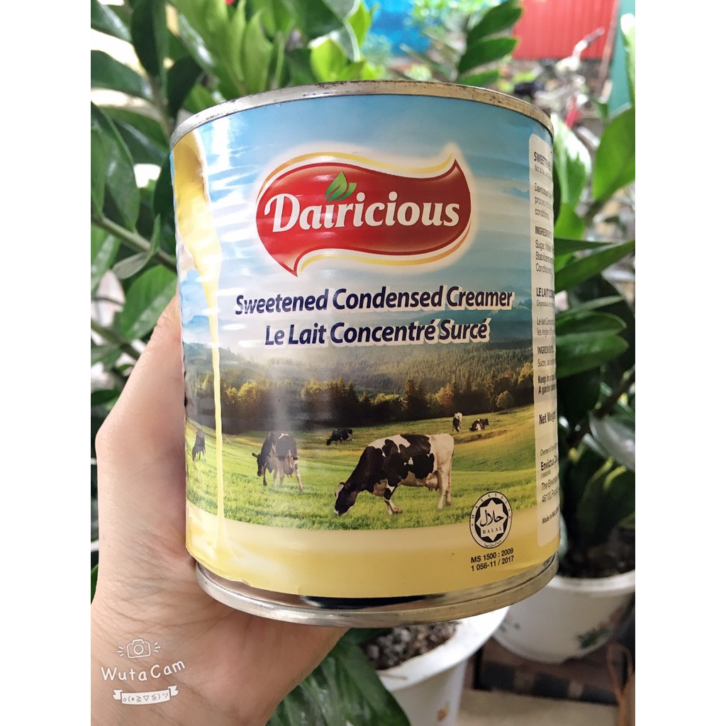 SỮA ĐẶC CÓ ĐƯỜNG DAIRICIOUS 1kg- Malayxia