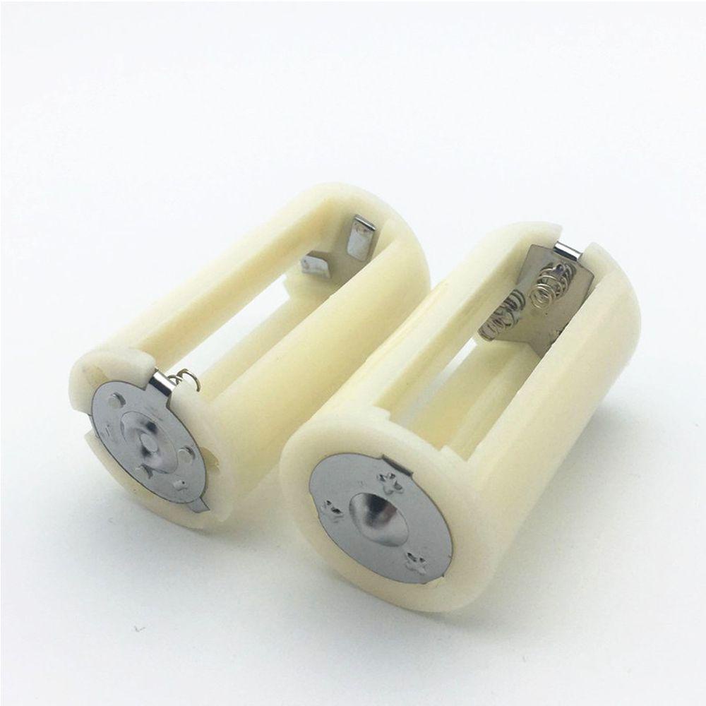 Bộ 3 Giá Đỡ Pin Chuyển Đổi Vỏ Sò Pin AA Sang D Chất Lượng Cao