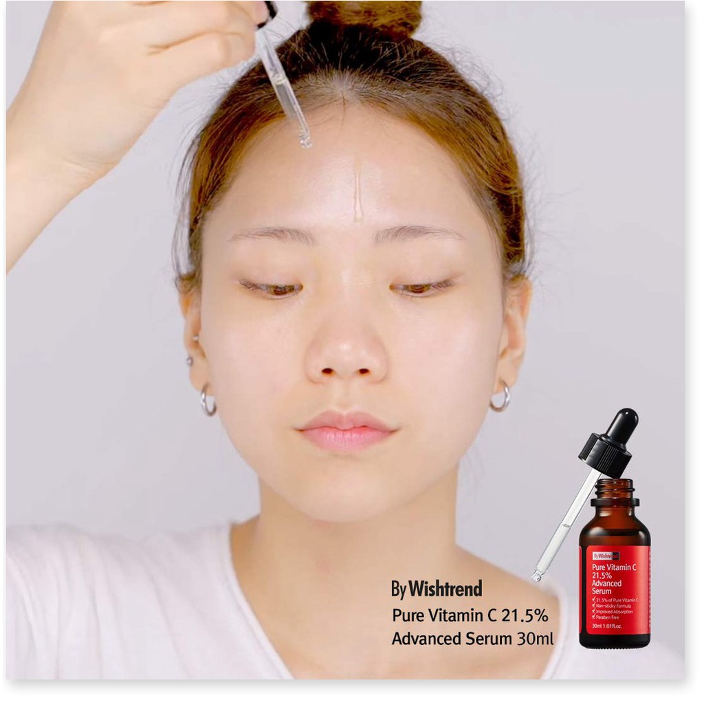 [Mã giảm mỹ phẩm chính hãng] Serum Wishtrend Dưỡng Trắng Da Chống Lão Hóa C21.5 Pure 30ml