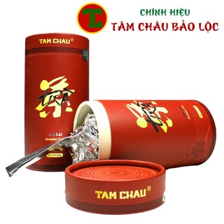 [TÂM CHÂU] Trà Lài Lon Giấy Đỏ 100gr Cao Cấp