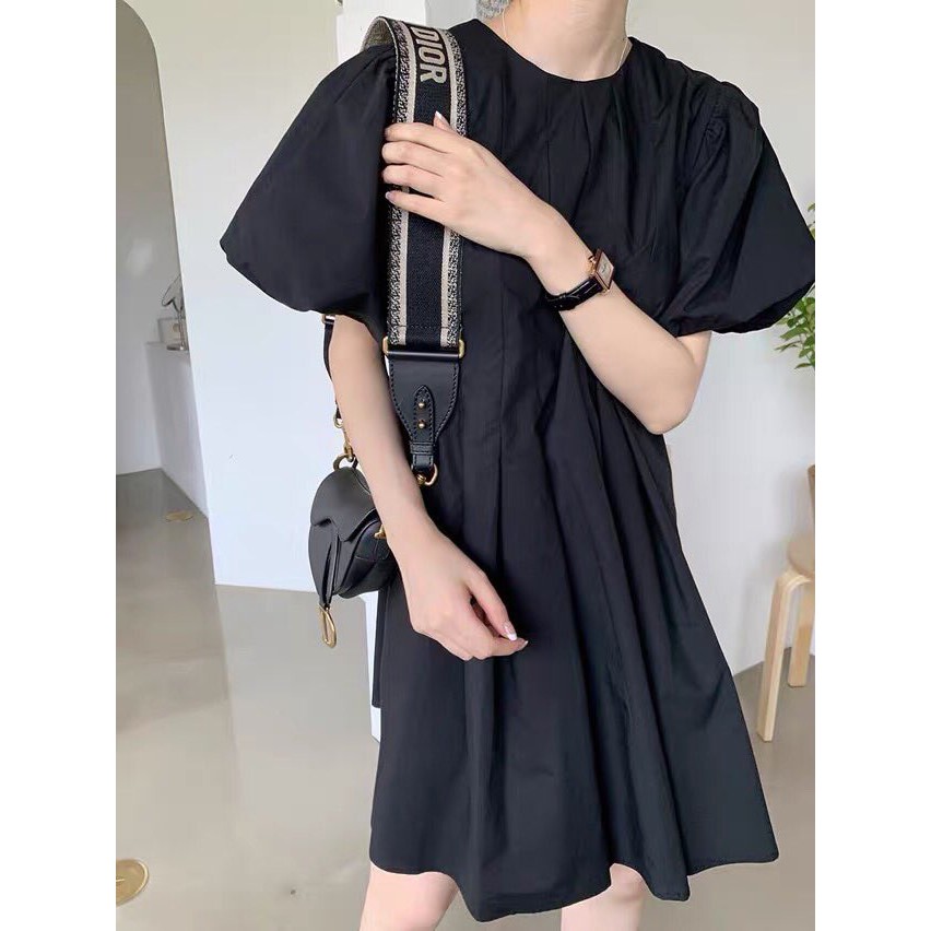 [ORDER] Đầm oversize tay phồng-kèm ảnh thật