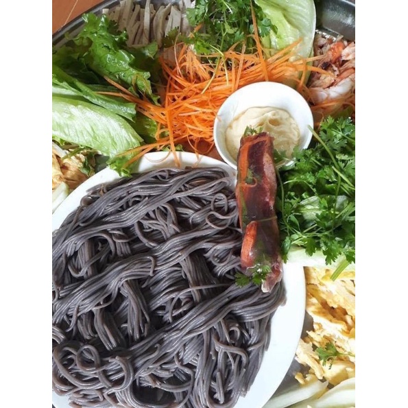 Bún gạo lứt đen Điện Biên, bún ăn kiêng, thực dưỡng