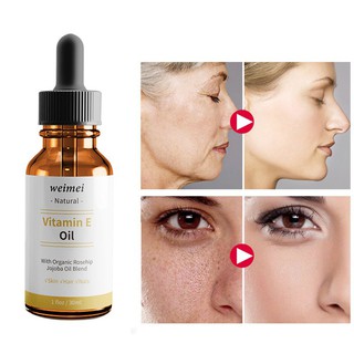 Dầu Jojoba Vitamin E nguyên chất 100% của Leven Rose Organic Chăm sóc da mặt tự nhiên