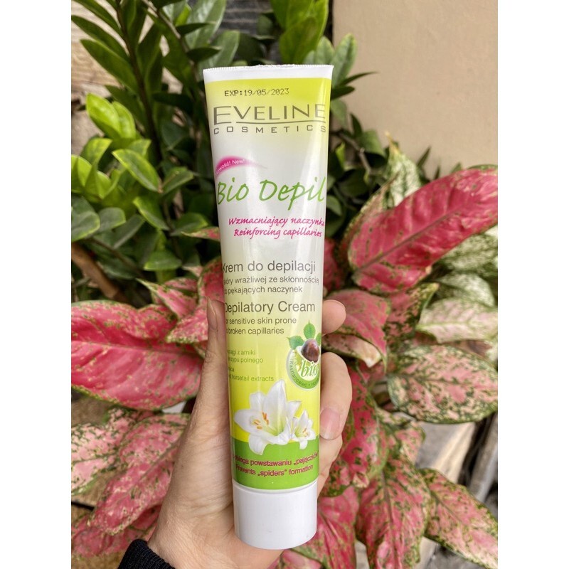 (Hàng hot) Kem tẩy lông Hữu cơ nhẹ dịu dành cho các vùng Eveline Bio Depil - BaLan | BigBuy360 - bigbuy360.vn