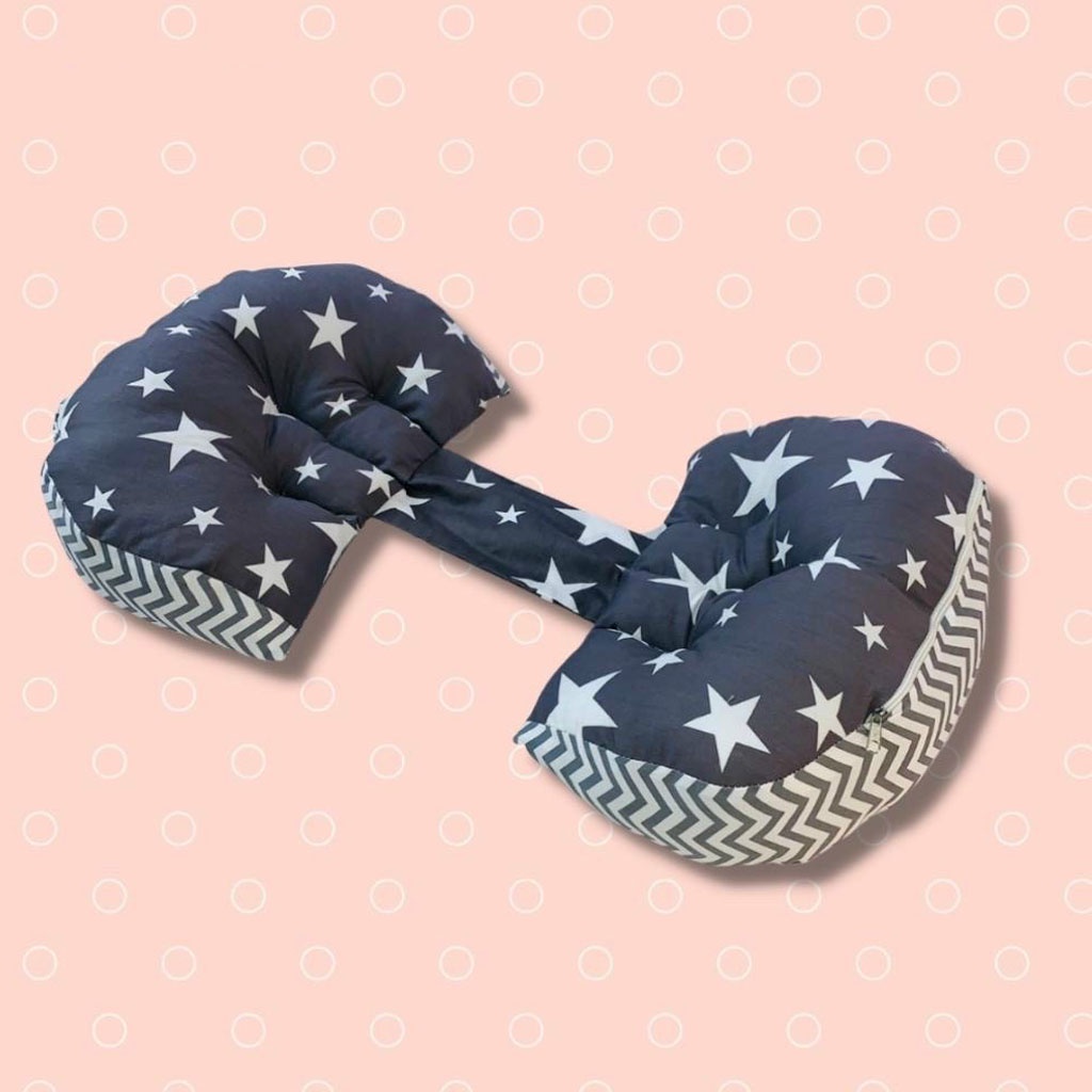 GỐI BẦU CÁNH TIÊN GIÚP GIẢM ĐAU MỎI LƯNG ĐỠ BỤNG CHO MẸ BẦU CÓ 1 GIẤC NGỦ NGON 100% COTTON - GỐI ÔM BÀ BẦU