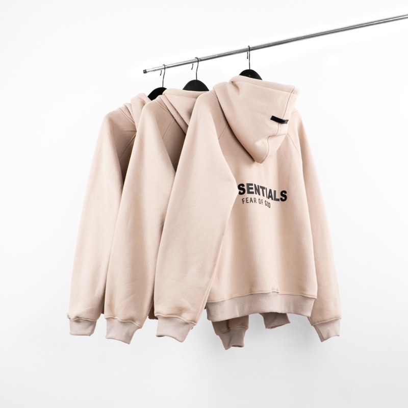 Áo Hoodie, Áo nỉ Esentials có mũ nam nữ form Unisex chất liệu nỉ bông cotton, Maybug