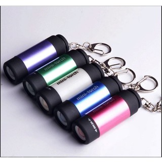 Móc khóa đèn pin NHIỀU MÀU, móc treo chìa khóa đa năng đèn pin có cổng sạc USB