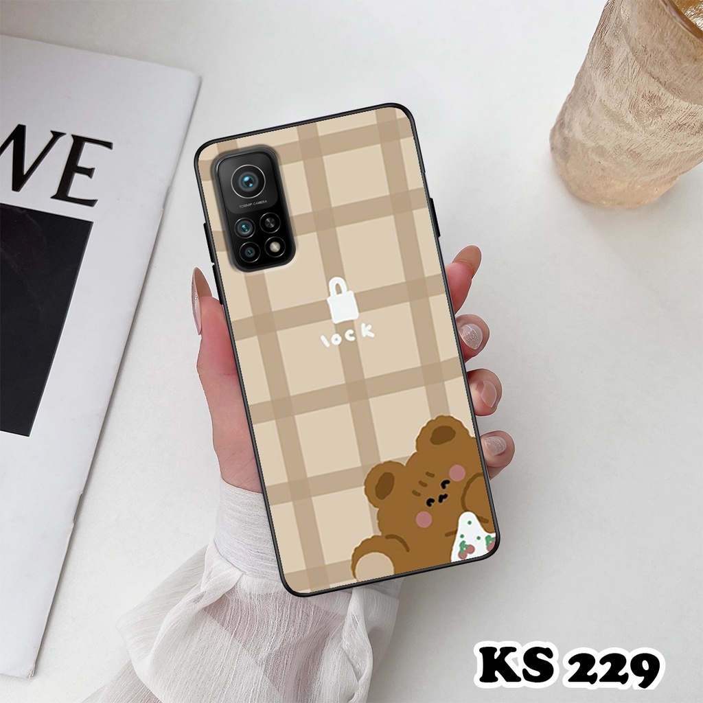 Ốp lưng Xiaomi Mi 10T 5G - Xiaomi Mi 10T Pro 5G - Ốp in hình gấu bear ngộ nghĩnh