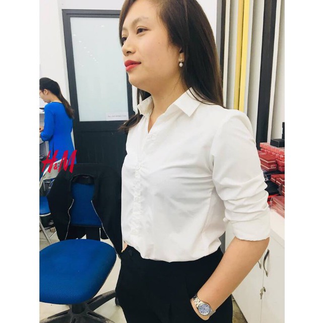 Áo Sơ mi nữ trơn | BigBuy360 - bigbuy360.vn
