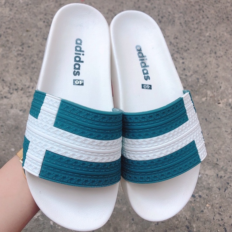 Dép unisex 𝐀𝐃𝐈𝐃𝐀𝐒 ❤️FREESHIP + Hộp❤️ dép quai ngang adidas thể thao nam nữ chữ thập nhiều màu