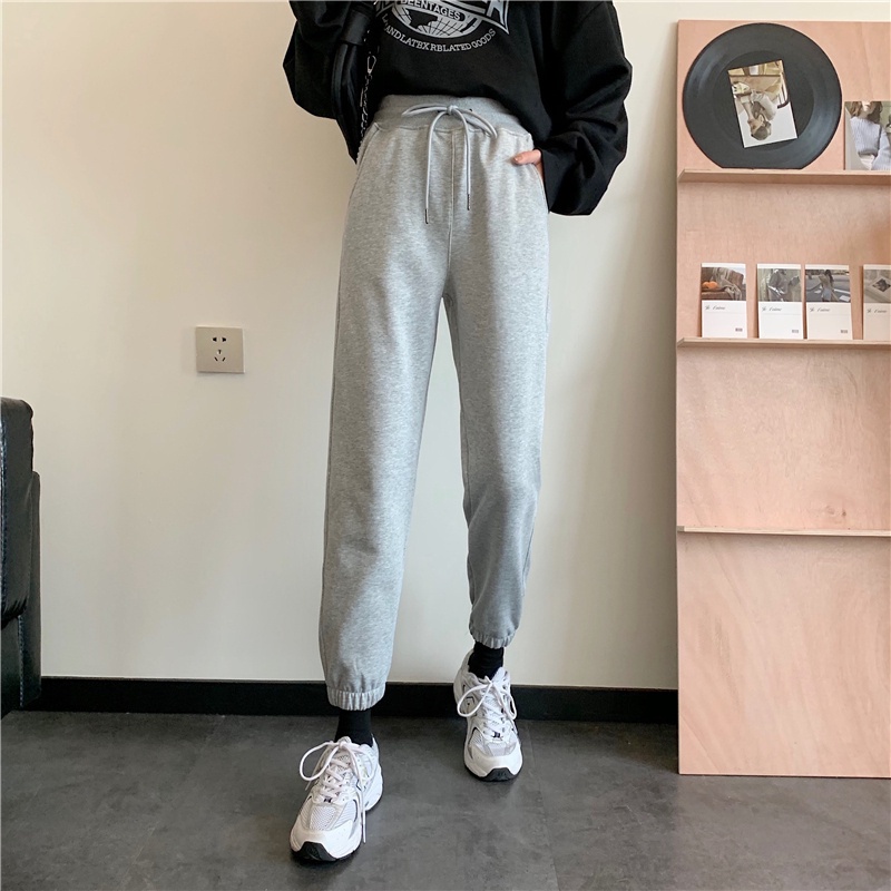 Quần dài có đệm lót thời trang Hàn Quốc