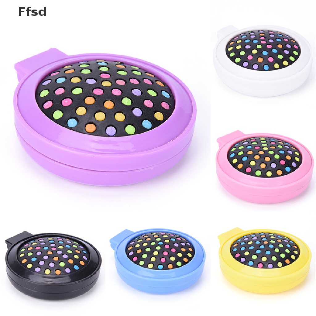 {Ffsd} Lược Gấp Tích Hợp Gương Trang Điểm Du Lịch Bán Chạy